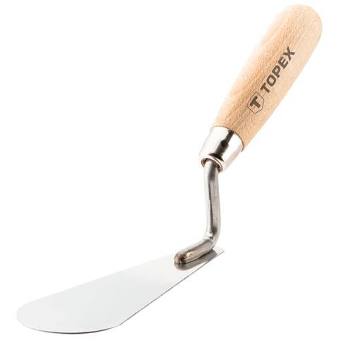 Cazzuola Per Stucco 160 X 55 X 20 Mm, Acciaio Inossidabile - Foto 1