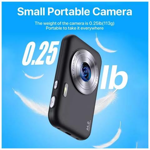 Fotocamera Digitale 1080p 44mp Zoom 16x Schermo Da 2,4"". Pink - Foto 2