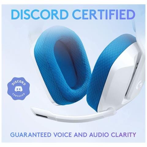 Cuffie da Gioco G335 100 Hz / 10 KHz Colore Bianche - Foto 5
