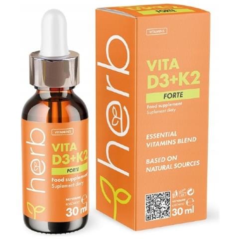 Vitamina D3 + K2 30 Ml Herb - Foto 1