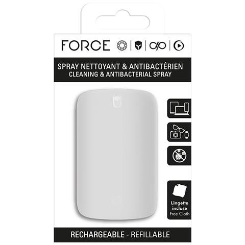 Spray Detergente Antibatterico 15 Ml Con Clip Di Fissaggio, Bianco - Foto 4