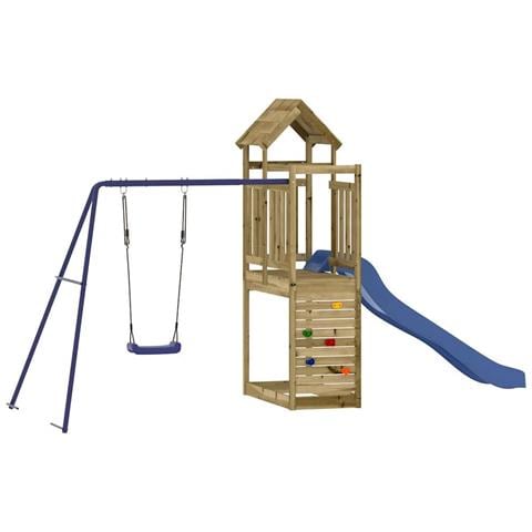 Set Da Gioco Da Esterno In Legno Di Pino Impregnato - Foto 2