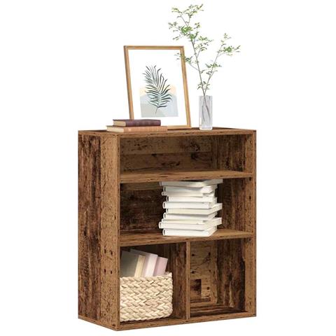 Libreria Legno Antico 60x30x71,5 Cm In Legno Multistrato - Foto 1