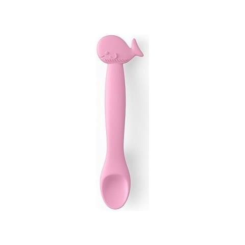 Suavinex Cucchiaio Whale Silicone Rosa - Foto 1