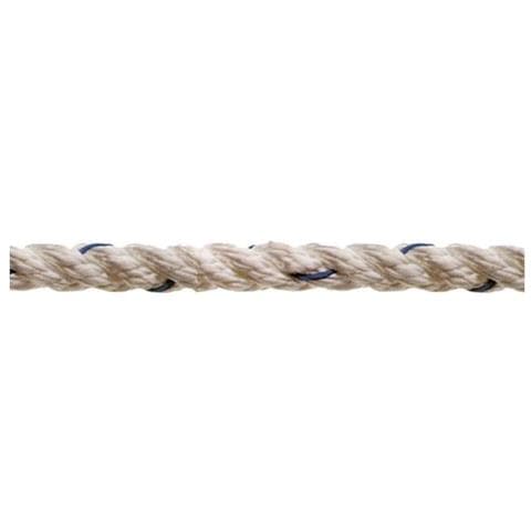 - Corda In Poliestere Per Alpinisti Ø8mm 80mt - Colore Bianco/blu - Foto 1