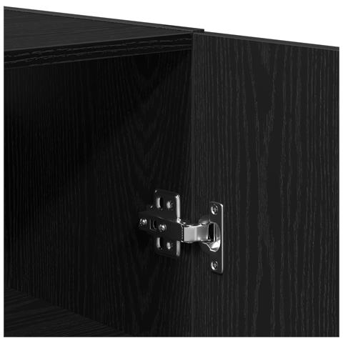 Armadio a muro  Nero Rovere 60x31x60 cm Legno ingegnerizzato - Foto 7