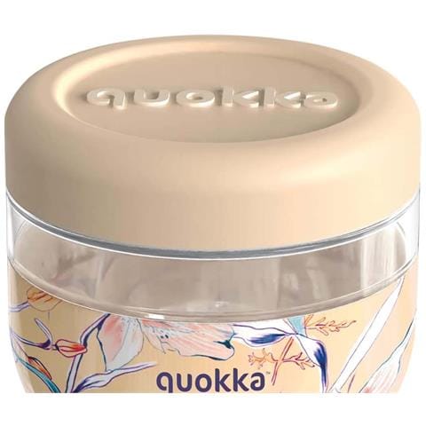 Contenitore Alimentare Con Motivo Vintage Floreale 770ml Con Coperchio, Beige - Foto 5