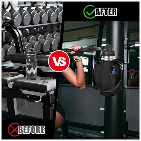 Portaborraccia Magnetico Per Sport All'aperto - Custodia Isolante In Neoprene - Foto 2
