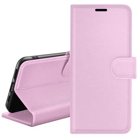 Custodia A Portafoglio Per Vivo Y70 Con Supporto E Linguetta Magnetica, Rosa - Foto 1