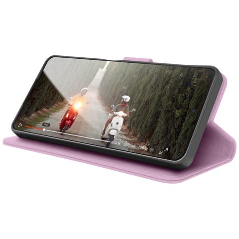 Custodia A Portafoglio Per Vivo Y70 Con Supporto E Linguetta Magnetica, Rosa - Foto 5