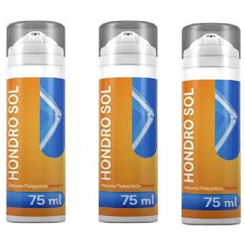 3x Hondro Sol 75ml Sollievo Delle Articolazioni - Foto 1