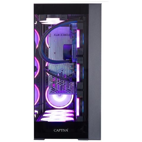 Highend Gaming R90-298 AMD Ryzen™ 9 9950X3D 64 GB DDR5-SDRAM 2 TB SSD NVIDIA GeForce RTX 5070 Ti Windows 11 Home Mini Tower PC Nero - Foto 9