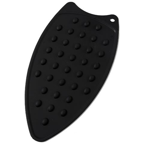 Tappetino In Silicone Per Ferro Da Stiro: Protezione Termica Per Stiratura Sicura Black - Foto 1