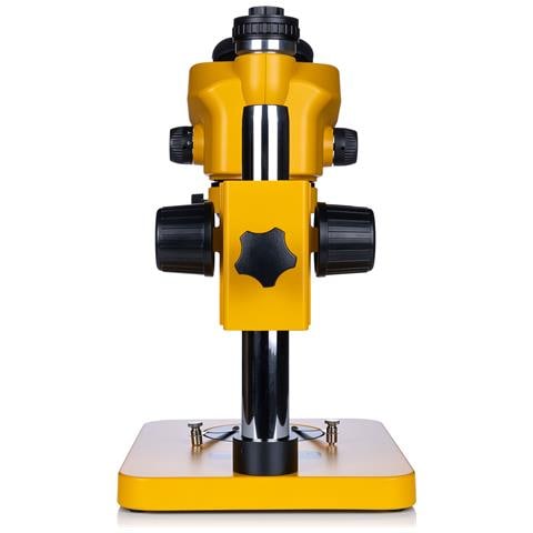 Mikroscopio Stereoscopico Trinoculare Sirius Pro Mssp-t-ps1-o - Zoom 7-50x | Oculare Wf10x / 22 | Sistema Ottico Greenough | Colore Arancione - Foto 8