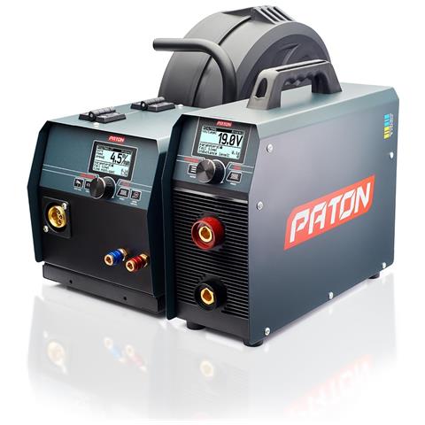 ProMIG-350-15-4-400V W (WAM) Saldatrice MIG 350A 3-in-1 400V, Kit con trainafilo a 4 rulli, Inverter professionale - Foto 1