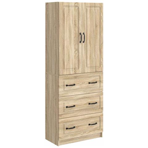 Set di armadi 2 pcs Rovere Sonoma 66 x 34,5 x 87 cm - Foto 1