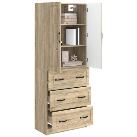 Set di armadi 2 pcs Rovere Sonoma 66 x 34,5 x 87 cm - Foto 2