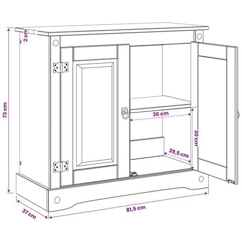 Supporto per Acquario CORONA Marrone 81,5 x 37 x 73 cm 250 kg - Foto 8