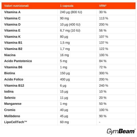 Multivitaminico Liposomiale 60 cps - Foto 2