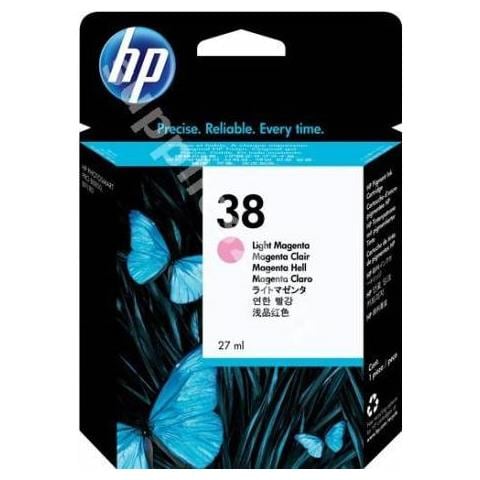 C9419a Cartuccia Ink Originale 38 Magenta Chiara Photosmart Pro B8850 Capacità 440 Pagine - Foto 2