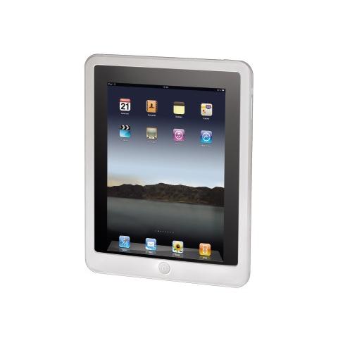 Cover per iPad, in silicone, bianco - Foto 1