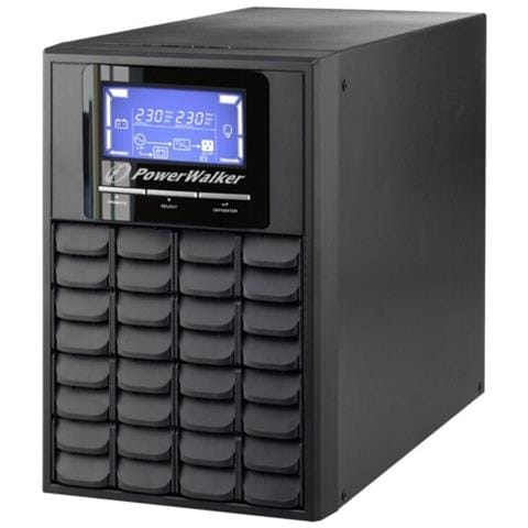 Gruppo di continuità VFI1000C LCD ad Onda pura Sinusoidale 1000VA 800W 3 prese IEC - Foto 2