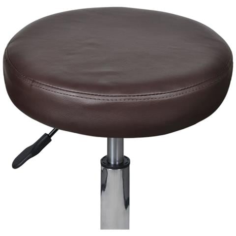 Sgabello Ufficio Marrone - Foto 2