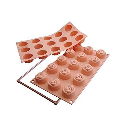 Sf074 Small Rose - Stampo In Silicone À44 H 27 Mm - Foto 1