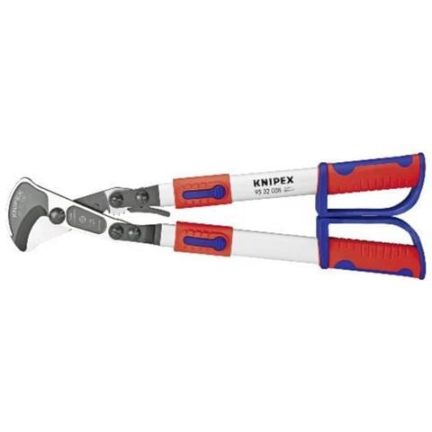 Cesoia Tranciacavi A Cremagliera Adatto Per Cavi In Alluminio E Rame, Fili Singoli E Multipli 38 Mm 280 - Foto 1