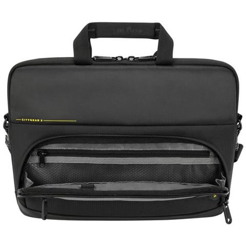City Gear Borsa Per Notebook 35,6 Cm (14"") Valigetta Ventiquattrore Nero - Foto 2