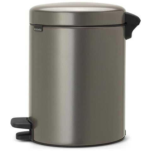 Pattumiera Platino A Pedale 5l - 112683 - Foto 5