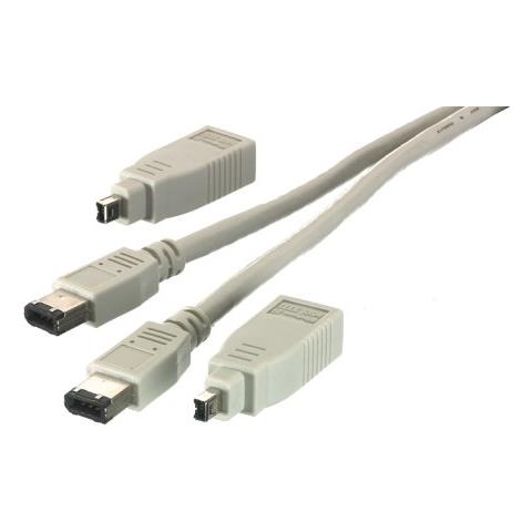 IEEE 1394 lead-Set, 2.0m, Grigio - Foto 1