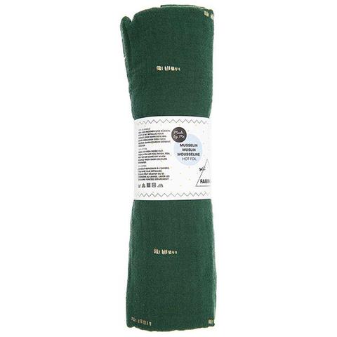 Mussola Stropicciata Verde 130x50cm - Foto 1