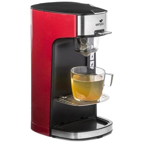 Macchina Da Tè Sfusa O Bustina - Teiera Elettrica Rossa - Tea Time - Foto 1