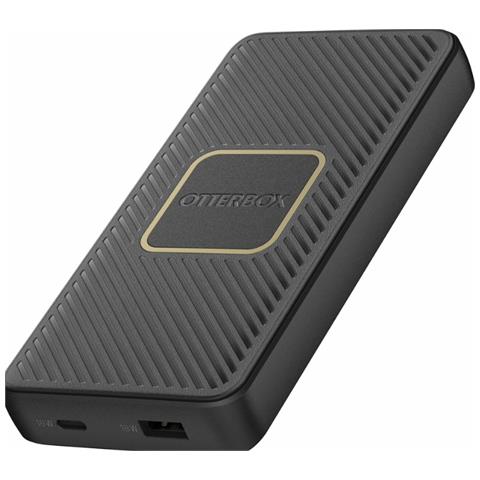 Power Bank 10K MAH USB A&C 18W USB-PD + WIRELESS 10W Black - Foto 1