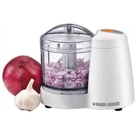 BXCH120E Tritatutto Orizzontale Capacità 0.35 Litri Potenza 120 Watt Colore Bianco / Grigio - Foto 2