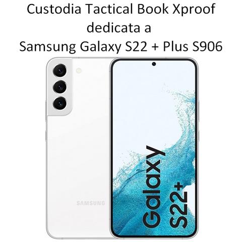 Tactical Custodia Originale Book Xproof Flip Case Per Samsung Galaxy S22+ Plus S906 Mud Brown - Foto 2