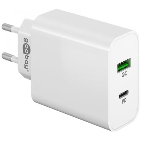 Goobay 61756 Caricabatterie Per Dispositivi Mobili Bianco Interno - Foto 1