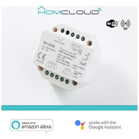 Modulo Da Incasso Smart Pulsante 220v Ac 1 Canale 2.4ghz - Foto 1