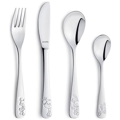 Forest Friends set di posate 4 pz Acciaio inossidabile - Foto 1