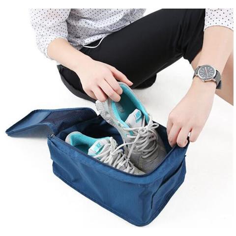 Borsa Porta Scarpe Blu - Foto 4