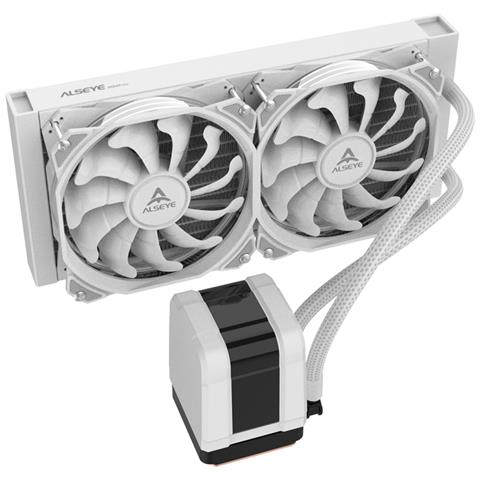 Dissipatore Processore Cpu Gaming Cooler Rgb Colorato 240cm 1851 1700 1200 115x - Foto 2