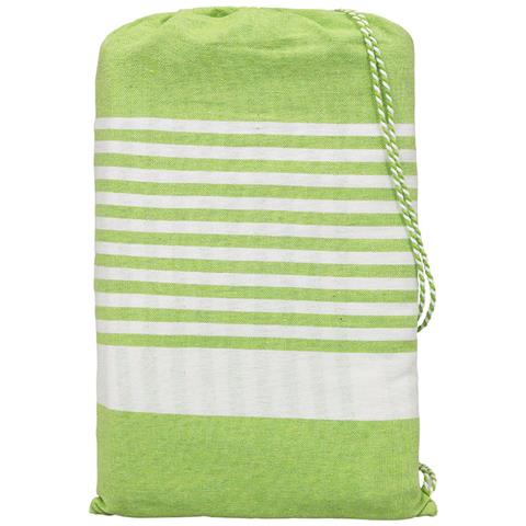 Telo Mare Lettino Spiaggia Piscina Con Cuscino E Tasche Palau Verde Acido - Foto 5