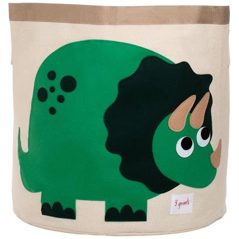 3 Germogli Cestino Portaoggetti Dinosauro - Foto 1