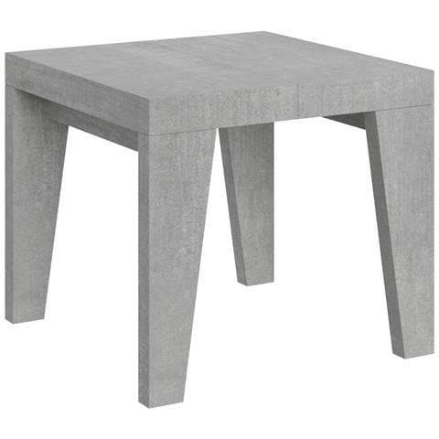 Tavolo Allungabile 90x90/246 Cm Naxy - Cemento - Foto 5