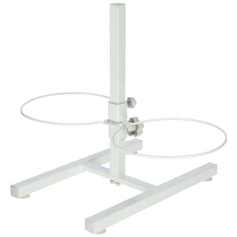 Ciotola Per Animali Domestici Con Supporto 2x2,8 L 43 Cm Bianco - Foto 6