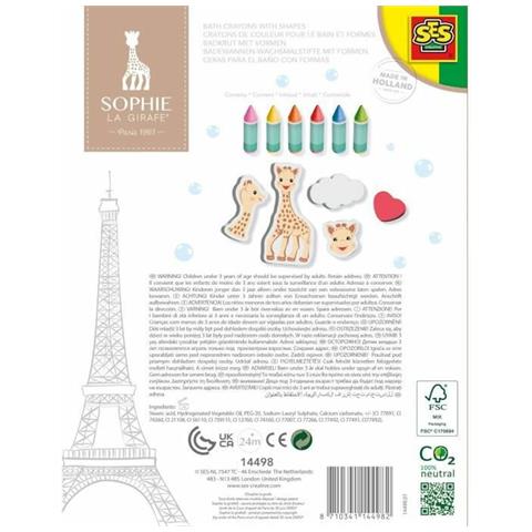 Colori A Cera Ses Creative Sophie La Girafe Bagno E Doccia - Foto 2