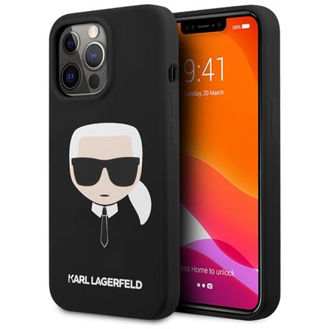 Cover Per Iphone 14 Pro Karl’s Head, Nero - Foto 2