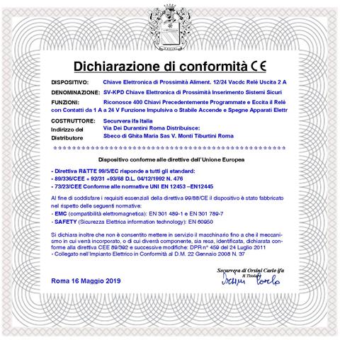 Inseritore Lettore Chiavi Di Prossimità Trasponder Rifd Rj45 Da Inserire Su Presa Lan Modulo 501-3 Universale Di Quals - Foto 4