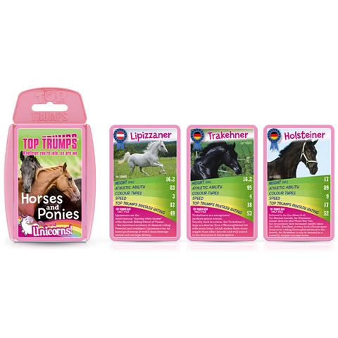 Top Trumps - Cavalli, Pony And Unicorns Gioco Di Carte (eng) - Foto 2